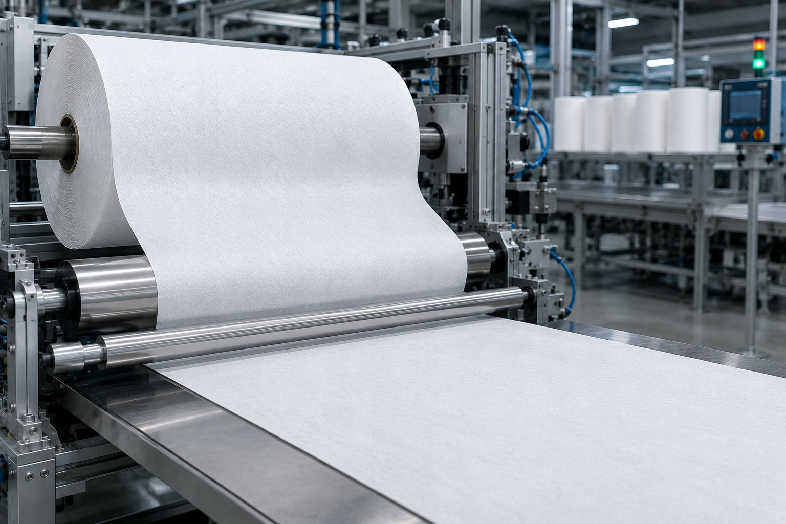 Spunlace Nonwoven Wipes Optimised For Operational Efficiency