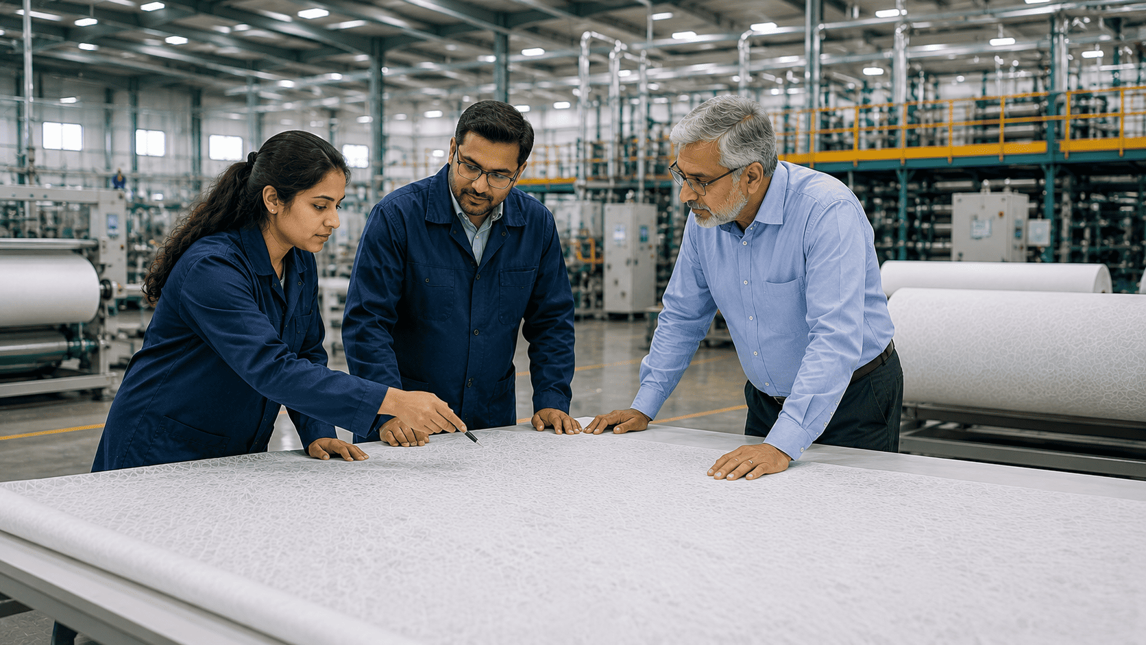 Elixrr Non wovens Melt Spun manufacturing technology